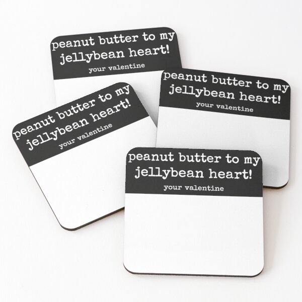 Item preview, You’re The Peanut Butter To My Jellybean Heart - Matching Valentine Quote designed and sold by RDRdesign.