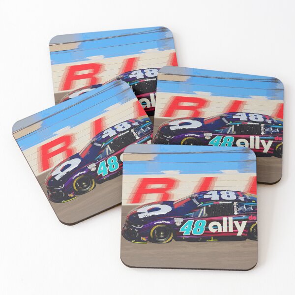 Item preview, Alex Bowman racing in his 2025 Nascar Cupcar 2 watercolor  designed and sold by Rodissimus1984.