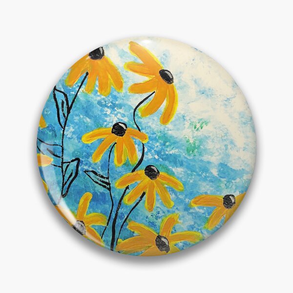 Item preview, Black Eyed Susans in The Wind designed and sold by ChloeDoesArt03.