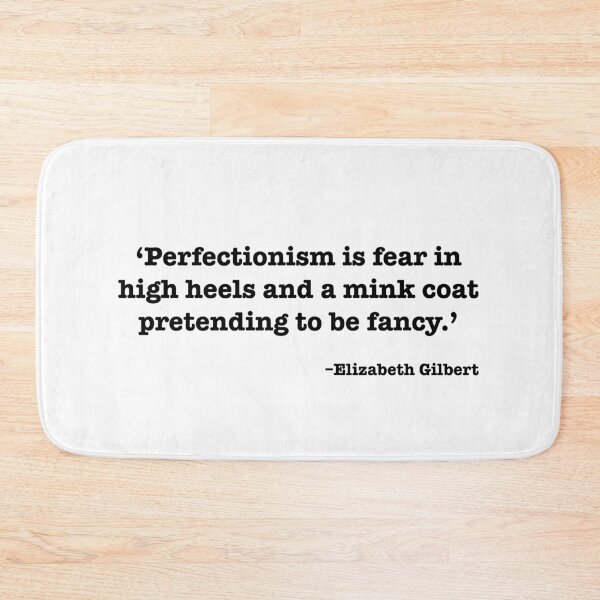 Item preview, Perfectionism Is Fear in High Heels designed and sold by PopCultureArtShop.