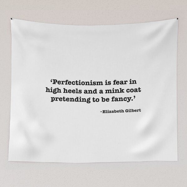Item preview, Perfectionism Is Fear in High Heels designed and sold by PopCultureArtShop.