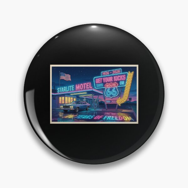 Item preview, Route 66 Centennial Starlite Motel: 100th Anniversary 1926-2026 Neon Night designed and sold by G350.