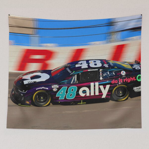 Item preview, Alex Bowman racing in his 2025 Nascar Cupcar 2 abstract designed and sold by Rodissimus1984.