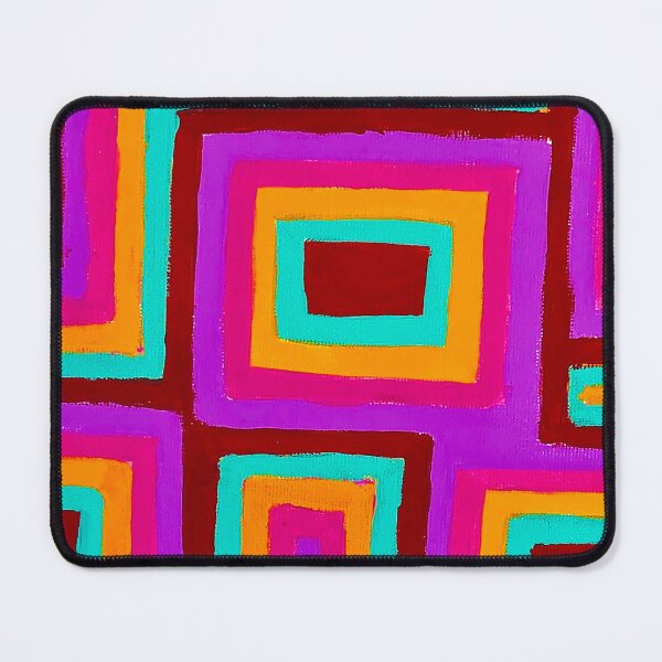Item preview, Milti-Colour Square Geometric Repeating Pattern Design designed and sold by ChloeDoesArt03.