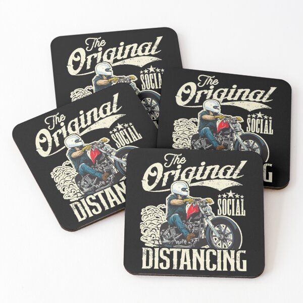 Item preview, The Original Social Distancing Funny Motorcycle Rider designed and sold by JRRTs.