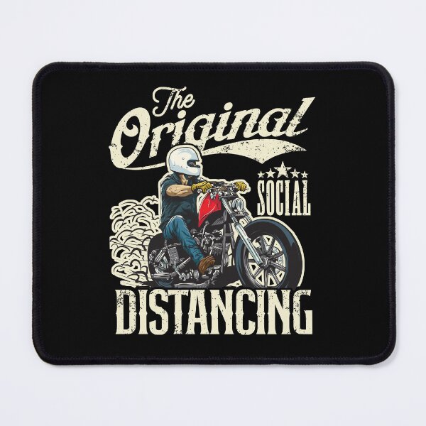 Item preview, The Original Social Distancing Funny Motorcycle Rider designed and sold by JRRTs.