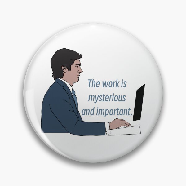 Item preview, Severance Lumon Industries Sticker | Apple TV Sci-Fi Decal | Corporate Satire Funny Quote Art | Innie Outie Merch designed and sold by Petersen Arts.