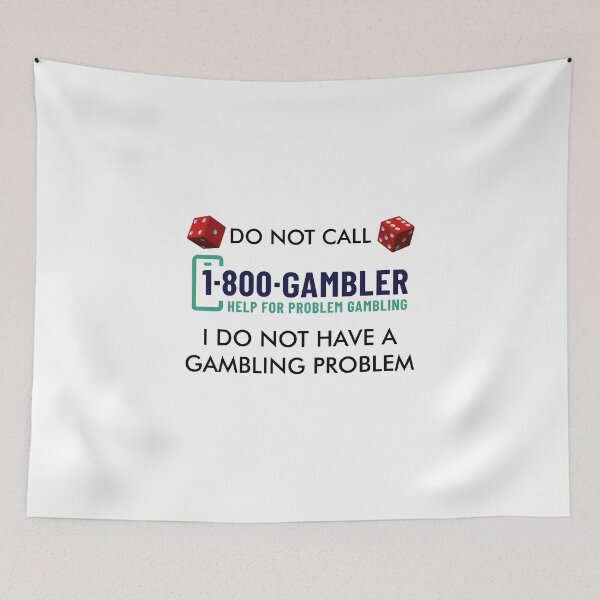 Item preview, DO NOT CALL 1800 GAMBLER designed and sold by morcigs007.