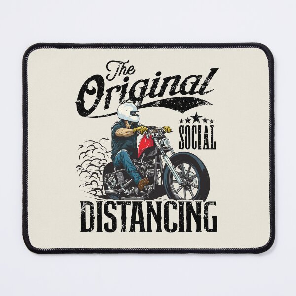 Item preview, The Original Social Distancing Funny Motorcycle Rider designed and sold by JRRTs.
