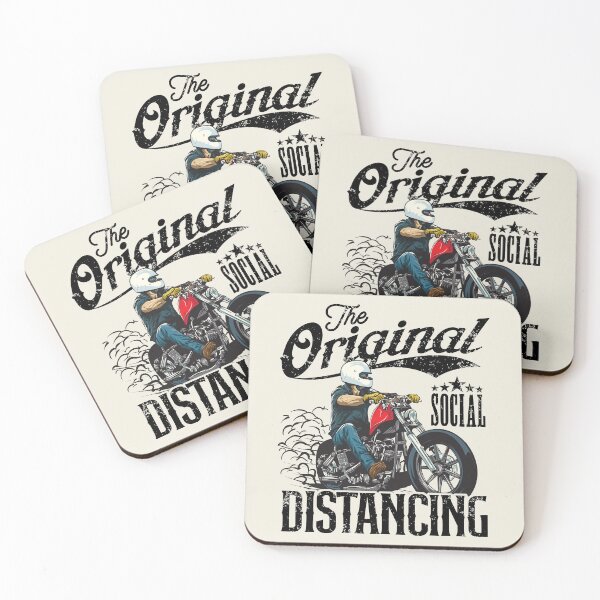 Item preview, The Original Social Distancing Funny Motorcycle Rider designed and sold by JRRTs.