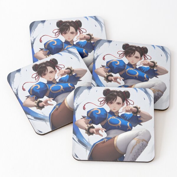 Item preview, Chun-Li from Street fighter. wall art designed and sold by Planet Utoppia.