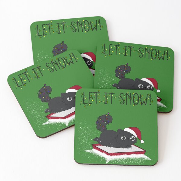 Item preview, Let It Snow... Wait, No – Let It Litter! designed and sold by BlackCat Vibe.