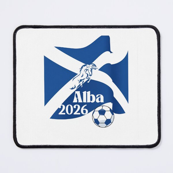 Item preview, Alba Football Pride 2026 – Stylized Unicorn & Saltire Artز designed and sold by printeGear.