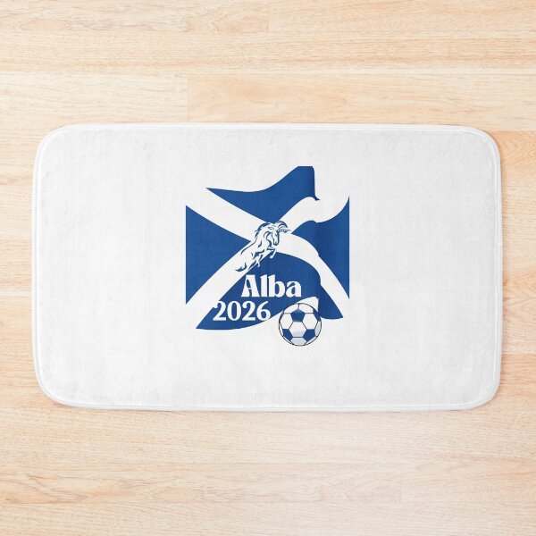 Item preview, Alba Football Pride 2026 – Stylized Unicorn & Saltire Artز designed and sold by printeGear.