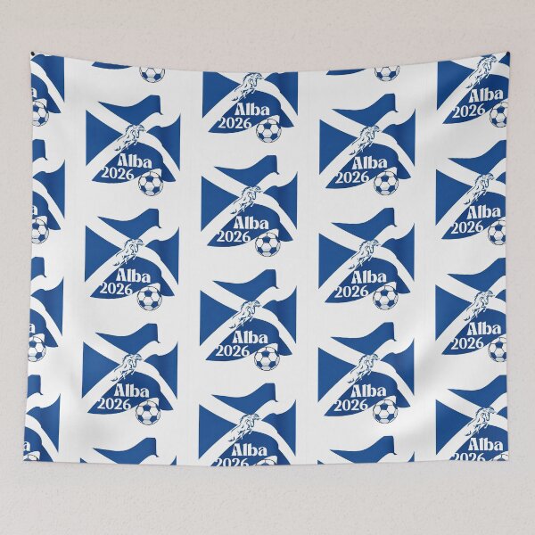 Item preview, Alba Football Pride 2026 – Stylized Unicorn & Saltire Artز designed and sold by printeGear.