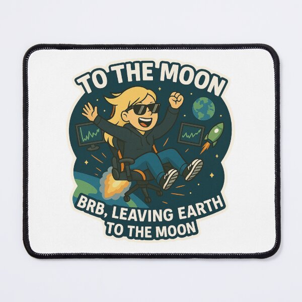 Item preview, Too The Moon Trader Girl designed and sold by DivinelyAligned8.