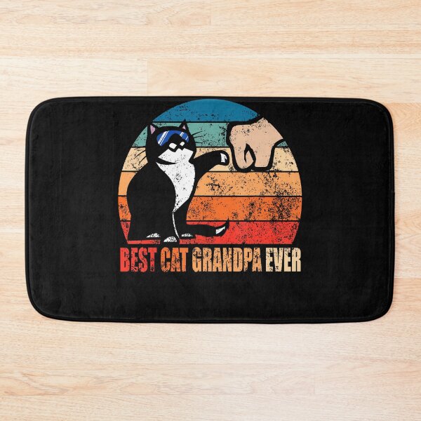Artikelvorschau, Retro-Geschenkidee: Der beste Katzen-Opa aller Zeiten – Lustiges Faustgruß-Geschenk für Opa entworfen und verkauft von TyrelKoch.