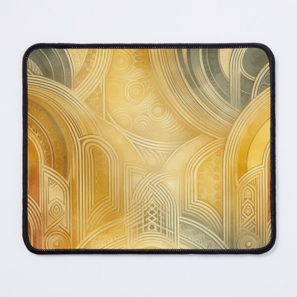 Item preview, Art Deco–inspired Gilded Harmonics Geometric Elements designed and sold by IZiets.