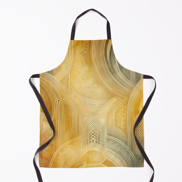 Item preview, Art Deco–inspired Gilded Harmonics Geometric Elements designed and sold by IZiets.