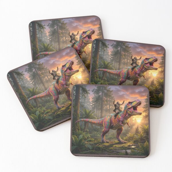 Item preview, Of Neanderthals and Dinosaurs designed and sold by Tridentulus.
