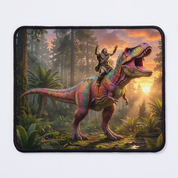 Item preview, Of Neanderthals and Dinosaurs designed and sold by Tridentulus.