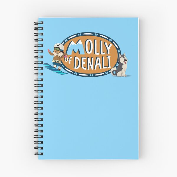 Item preview, Snowboarding Molly of Denali Alaska (with Suki) designed and sold by YonderAndBeyond.