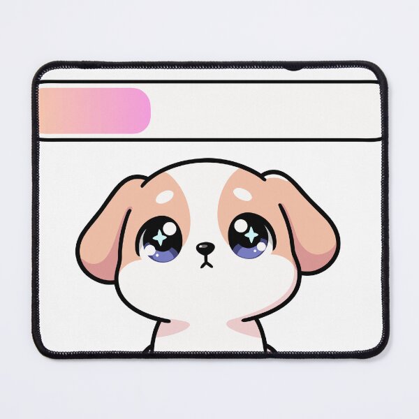 Item preview, Kawaii Puppy Thinking designed and sold by ArtEmotionsImages.