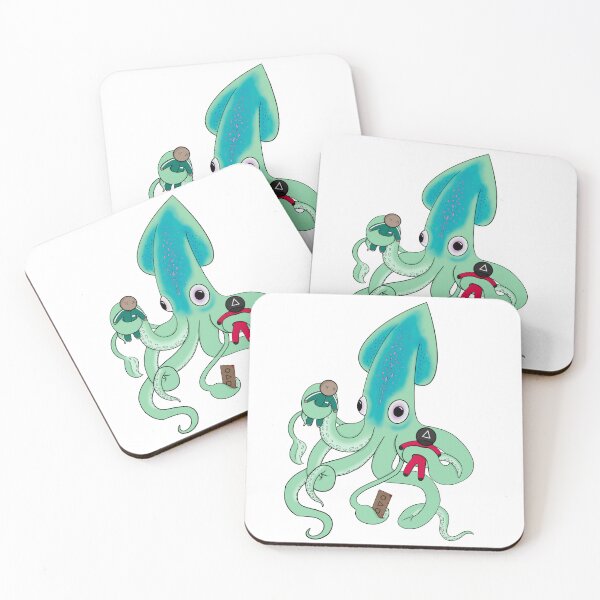 Item preview, Squid Game Red Light Green Light Sticker | Netflix TV Show Decal | K-Drama Fan Art | Dystopian Dark Humor Merch designed and sold by Petersen Arts.