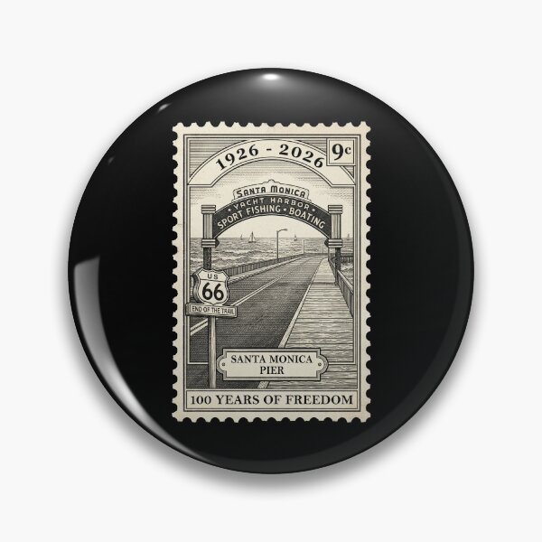 Item preview, Route 66 Centennial Santa Monica: 100th Anniversary 1926-2026 End of Trail designed and sold by G350.