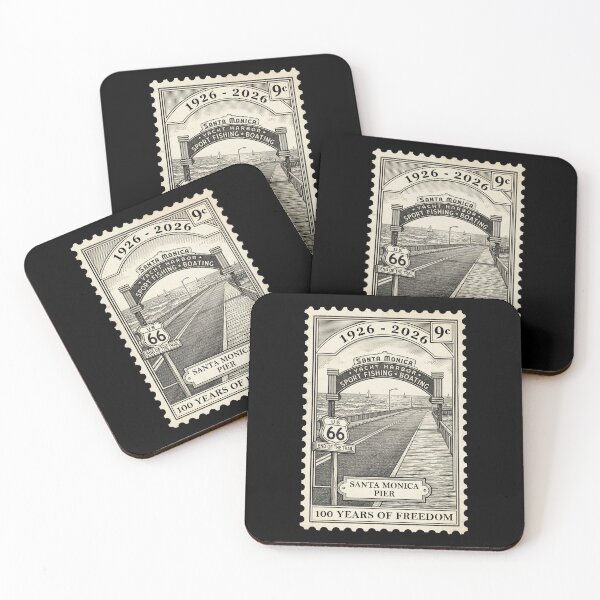 Item preview, Route 66 Centennial Santa Monica: 100th Anniversary 1926-2026 End of Trail designed and sold by G350.