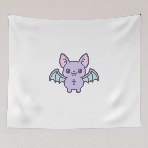 Item preview, Cute Happy Bat Sticker designed and sold by StickMint.