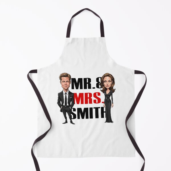 Item preview, Funny caricature of Mr. & Mrs. Smith Brad Pitt & Angelina Jolie designed and sold by vectorlove.