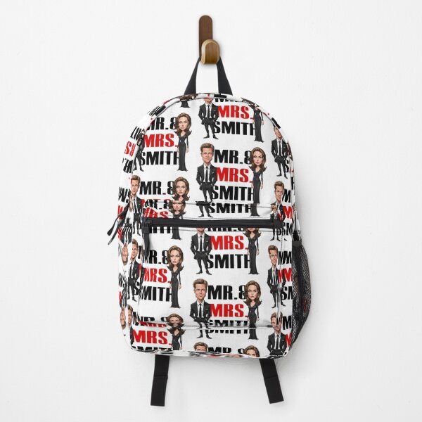 Item preview, Funny caricature of Mr. & Mrs. Smith Brad Pitt & Angelina Jolie designed and sold by vectorlove.