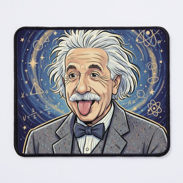 Item preview, Albert Einstein Portrait designed and sold by Owcomm.