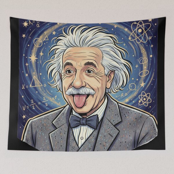 Item preview, Albert Einstein Portrait designed and sold by Owcomm.