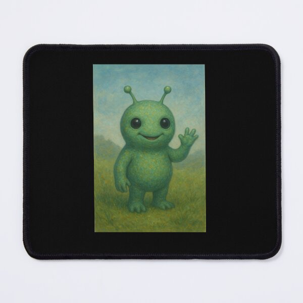 Item preview, Friendly Alien Waving Hello designed and sold by tomever.