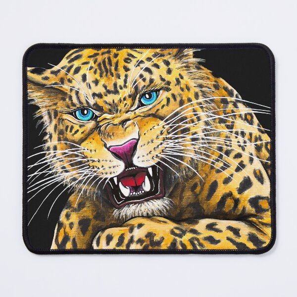 Item preview, Leopard Roar - Shee Endangered Retro Animals designed and sold by SheeArtworks.