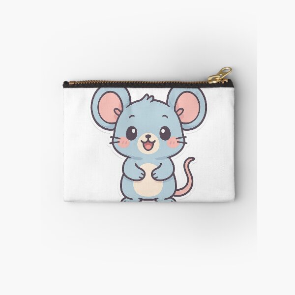 Item preview, Aesthetic Happy Mouse Sticker designed and sold by StickMint.