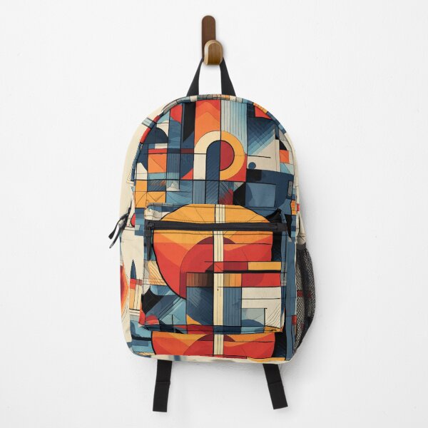 Item preview, Bauhaus Belonging - Geometric Shapes Linear Modern Art designed and sold by Mermaid's Whimsy.