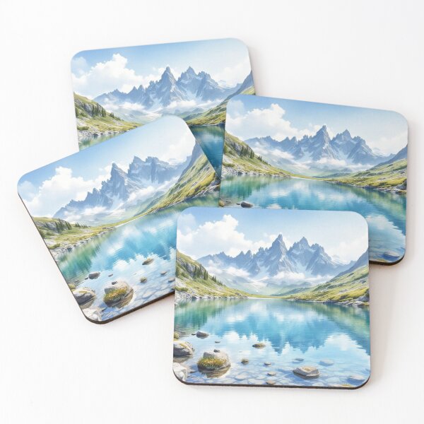 Item preview, Pyrenees, high-altitude lake designed and sold by jefboutique6150.