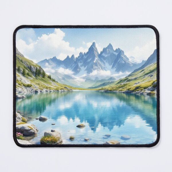 Item preview, Pyrenees, high-altitude lake designed and sold by jefboutique6150.