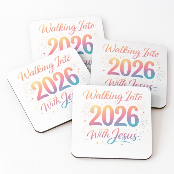 Item preview, Walking into 2026 with JESUS - Christian New Year Faith Design  designed and sold by KALDESIGNS777.