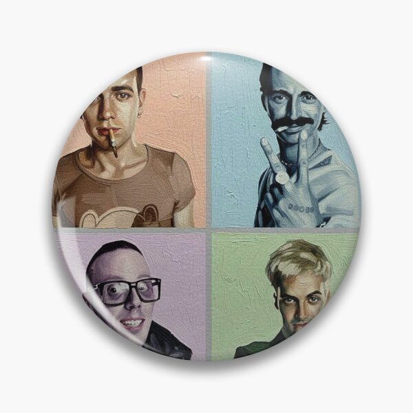 Item preview, Four Panel Drug Culture Movie Poster Art | Pastel Quadrant Portrait Painting | Choose Life Cult Film designed and sold by Art's Diner.