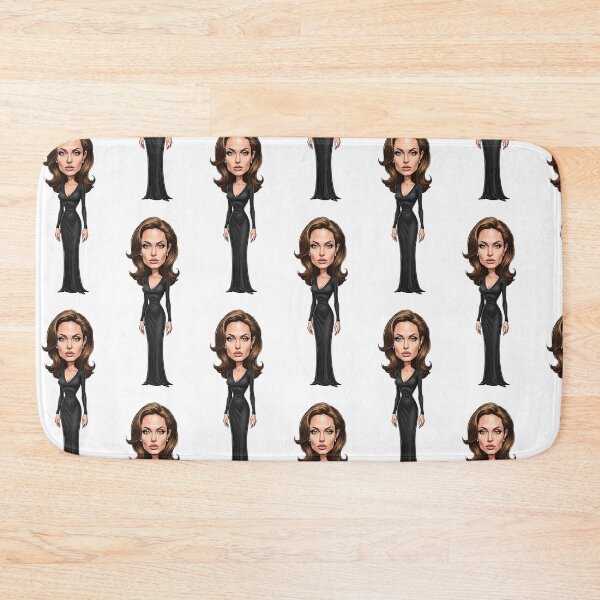 Item preview, A dignified caricature of Angelina Jolie designed and sold by vectorlove.