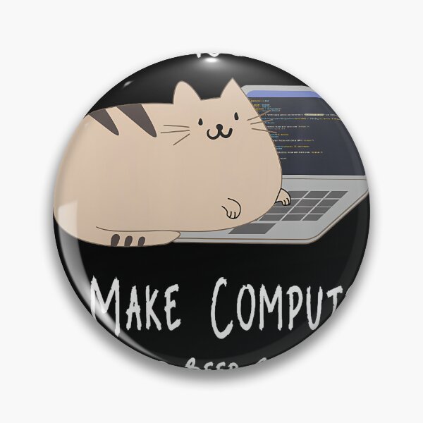 Item preview, I Are Programmer I Make Computer Beep Boop Funny Cute Cat designed and sold by TyrelKoch.