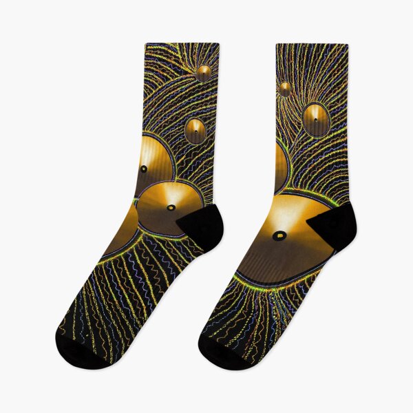 Item preview, Sequintessential Gold - Dramatic Abstract Design - Sequins and Embroidery designed and sold by Lycanth.