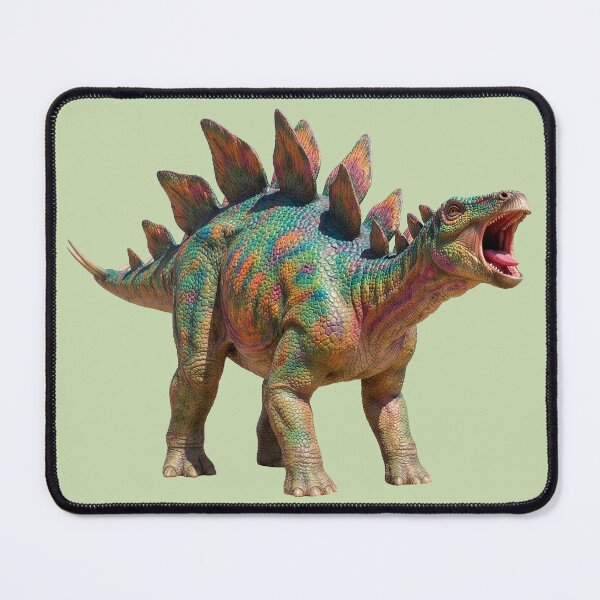 Item preview, Colorful Dinosaur: Stegosaurus Roaring designed and sold by Tridentulus.