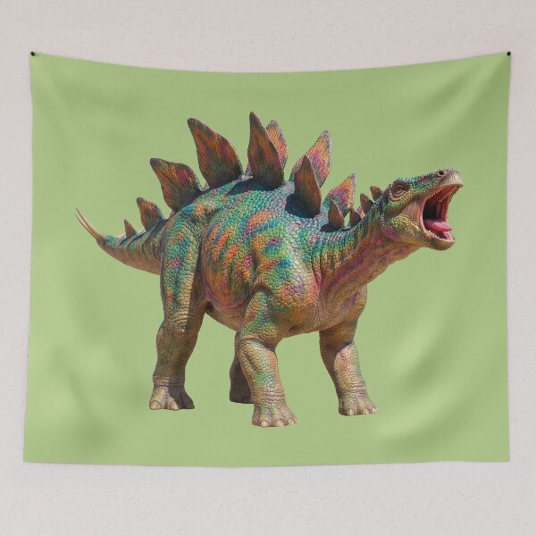 Item preview, Colorful Dinosaur: Stegosaurus Roaring designed and sold by Tridentulus.