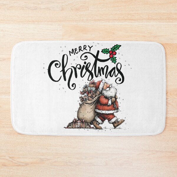 Item preview, Santa Merry Christmas  designed and sold by AmazingArtMandi.