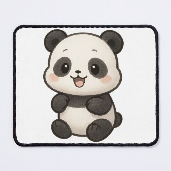 Item preview, Pastel Happy Panda Stickers designed and sold by StickMint.